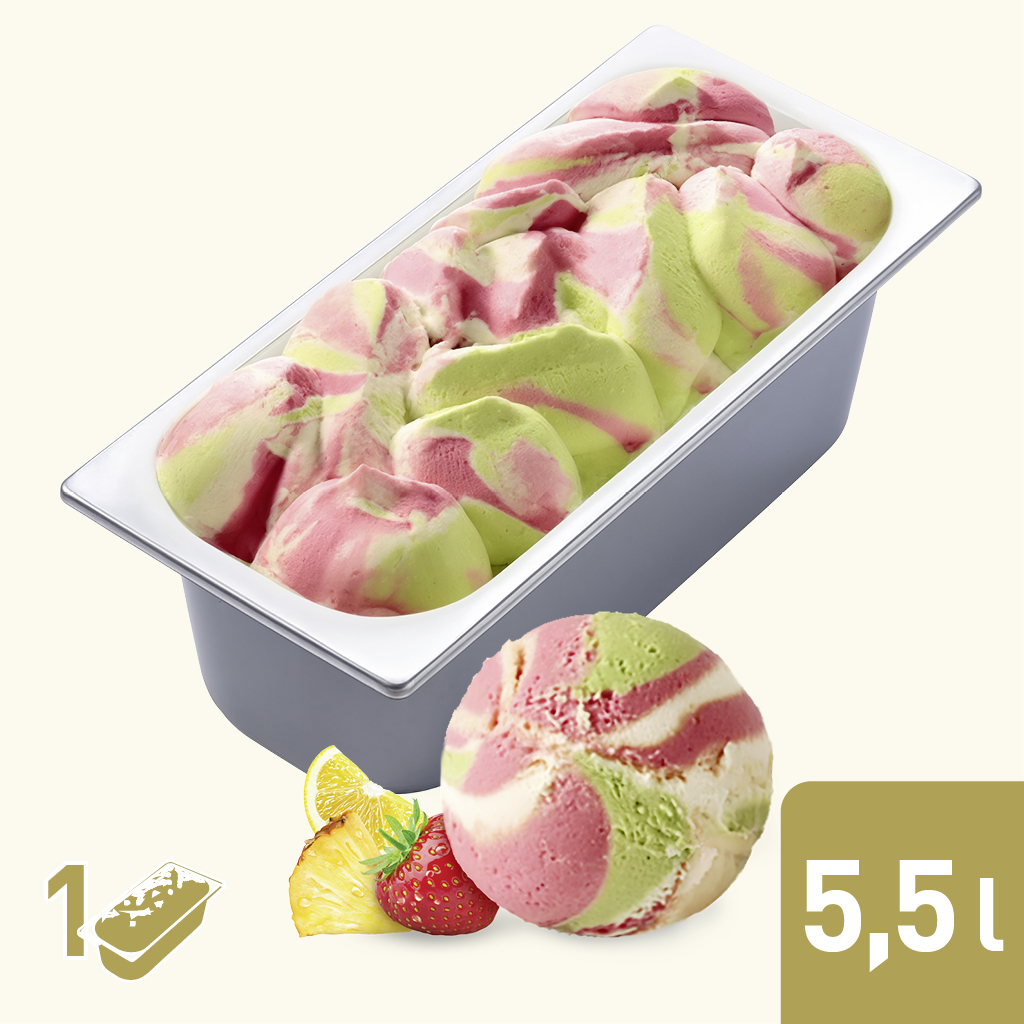 82043_Gelateria 5,5L Twister Pineapple